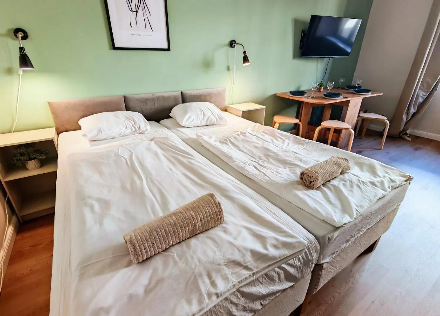프라하 Flat In Zizkov -102- 아파트